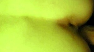 Watch That Hard Cock Cover Her Ass with Cum!