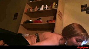 Gorgeous Blonde Sucks Monster Cock, Gets Fucked Hard, Receives Massive Facial Cumshot Close-Up