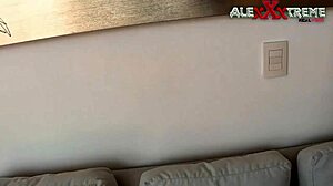 Cinthia intensely sucks monster cock in her debut scene