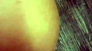 Interracial Couple Posing Bent Over