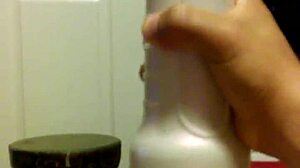 Girl plays with toys while masturbating solo 😊