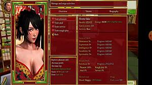 In the commoner business, a hentai threesome unfolds with rough monster cock action