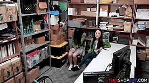 i can't believe my teen stepsisters got caught stealing from that store together.