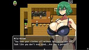 yuka scattered shard of the yokai pornplay hentai game ep 4 in front of a pervy stranger