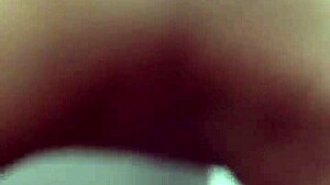 hard cock sits forcefully on pussy in stockings