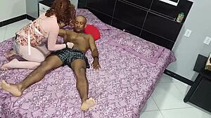 Wow, lorrany exotica and albina are cumming three times on that big black cock!