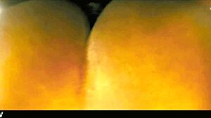 Ebony wife gets close-up fucking on big black ass by amateur