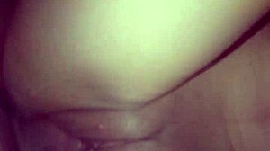 My wife gives me a handjob and I slide my cock inside her pussy