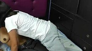 Samanta And Somer Engage In Lesbian Cardio With Tits And Pussy Play