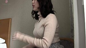 Naughty survey reveals wife's kinky underwear with amazing tits.