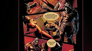 Detailed succubus battle in bonus comic arena stage