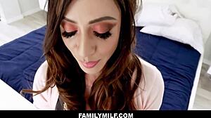 Hot Latina Stepmom And Stepson Engage In Taboo Family Fuck Pov With Ariella Ferrera.