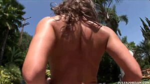 Russell Teasing Seductively!