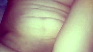 My wife gives me a handjob and I slide my cock inside her pussy