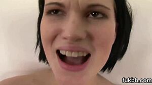 intense stretching routine with toys and extreme poses