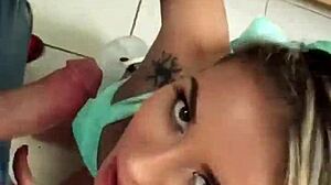 Marsha May and Gina suck cock in threesome. Want to join?