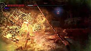 Detailed succubus battle in bonus comic arena stage