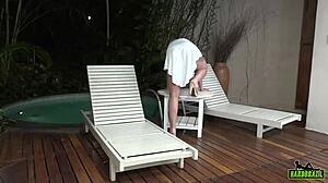 Behind the scenes of Evy Kethlyn's photoshoot in Brazil