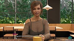 Damn, cute Alexa in the entrepreneur game shows her small tits and big ass in POV action!