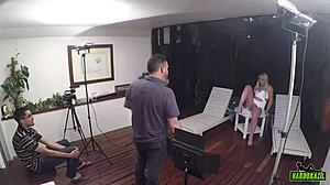 Behind the scenes of Evy Kethlyn's photoshoot in Brazil