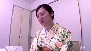 asai eriko gives asian blowjob