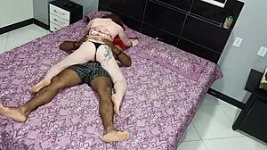 Wow, lorrany exotica and albina are cumming three times on that big black cock!