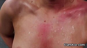 hey, check out this beauty swallowing all that jizz 😋