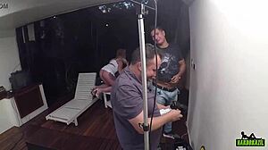 Behind the scenes of Evy Kethlyn's photoshoot in Brazil