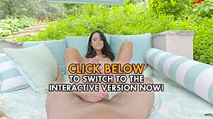 Brunette Rides in Cowgirl, Fucked in Missionary and Doggy, Big Tits Bouncing, Feet Fetish POV.