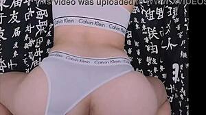 she said she couldn't take it, arched her big ass and i entered doggystyle with my monster cock