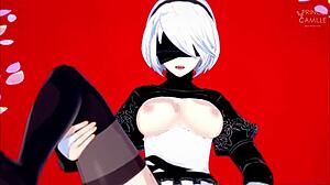 Yorha 2B loses her virginity in Nier Automata