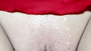 Close up penetration and cumshot on pussy!