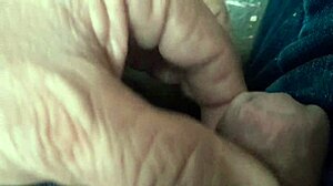 Detailed Scene of Gay Brazilian Man Masturbating in the Forest