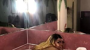 Zaharii Masturbates Her Wet Pussy In The Jacuzzi With Big Tits And Ass.