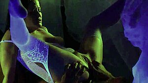 interracial close-up of big black cock in ass doggystyle