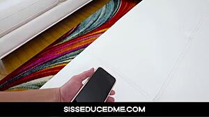 Lily Lou Feels The Taboo Passion With Her Stepfather-In-Law In This Emotional POV Handjob Scene