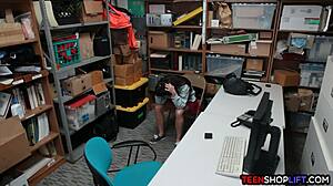 Lingerie stealing stripper caught by security