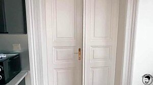 Blonde Slut In Fishnets Feels Pleasure Fucking Big Cock