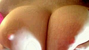 Blonde With Big Tits Fingering And Fucking Herself With Dildo On Webcam