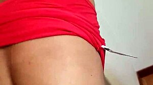 Sobrina colegiala unaware of hidden recording