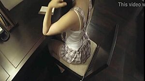 asian girl in deep throat roleplay