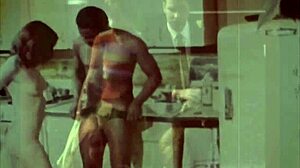 Exploring Vintage Interracial Scenes from a Classic Era in Film History.