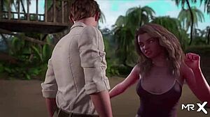 treasure of nadia - sniffing her dirty crotch e2 29.