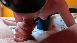 blowjob and swallow during lockdown 😷