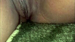 Hot Married Brunette Offers Ass At Door While Husband At Work