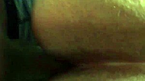 This couple's bent over doggystyle leads to a wet creampie