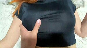 draining my friend's load while family is away!  