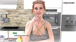 dreaming of riley in kings 3d porn game, so hot! 😏