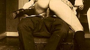 Exploring vintage hairy beaver in retro porn