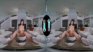 scarlet alexis gets fucked hard in first vr porn